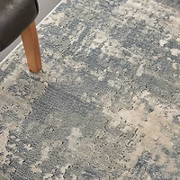 Charcoal Tally Textured Area Rug