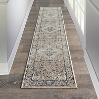 Multicolor Nadia Medallion Runner, 2x10
