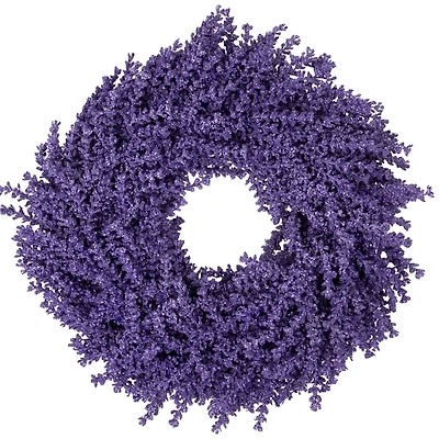 Lavender Abundance Wreath