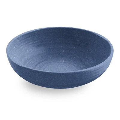 Blue Madden Melamine Low Bowls, Set of 6