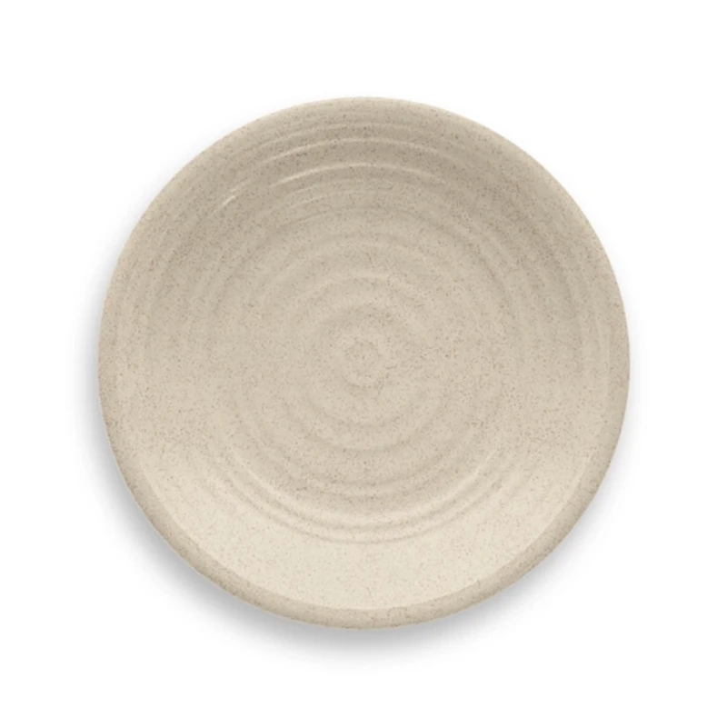 Natural Madden Melamine Salad Plates, Set of 6