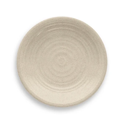 Natural Madden Melamine Salad Plates, Set of 6