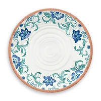 Turquoise Rio Melamine Dinner Plates, Set of 6