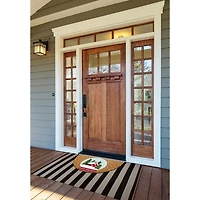 Happy Holidays Half Circle Coir Doormat