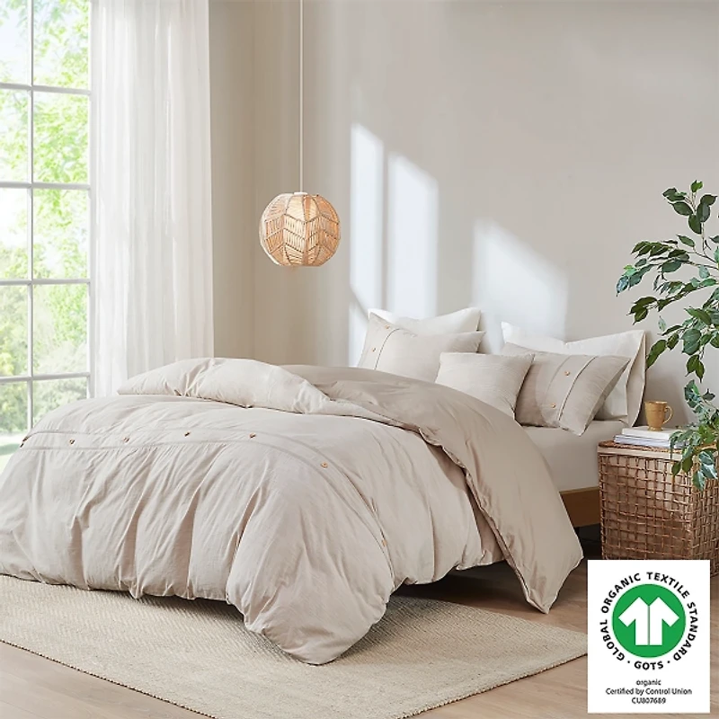 Neutral Holland 5-pc. Full/Queen Comforter Set