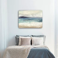 Abstract Seafoam Canvas Wall Art