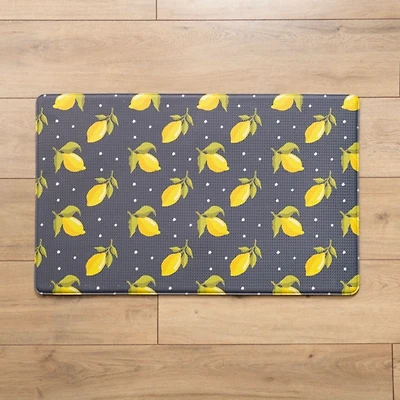 Vintage Lemons Kitchen Mat