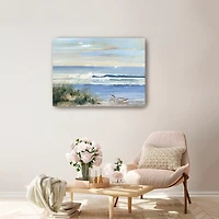 Beach Combers Coastal Canvas Wall Art