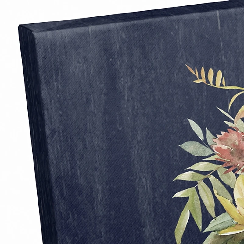 Personalized Sunflower Harvest Canvas Art