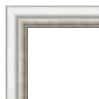 Silver Embossed Frame Wall Mirror