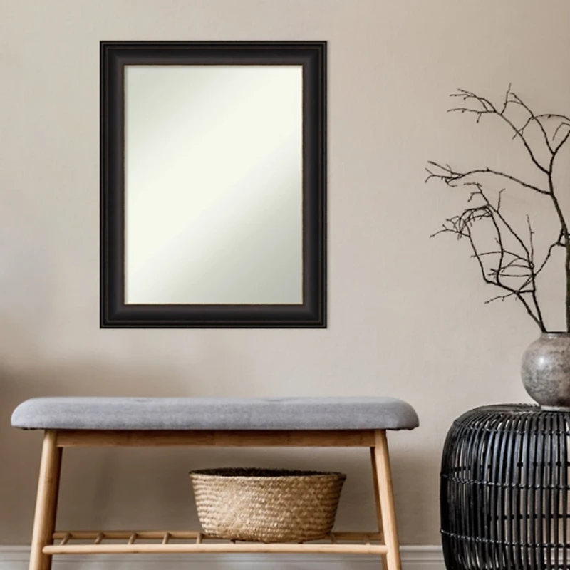 Bronze Trio Oil Rubbed Decorative Framed Mirror