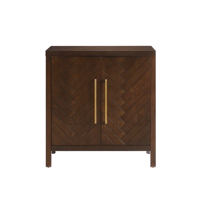 Mocha Mod Herringbone Cabinet