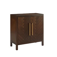 Mocha Mod Herringbone Cabinet