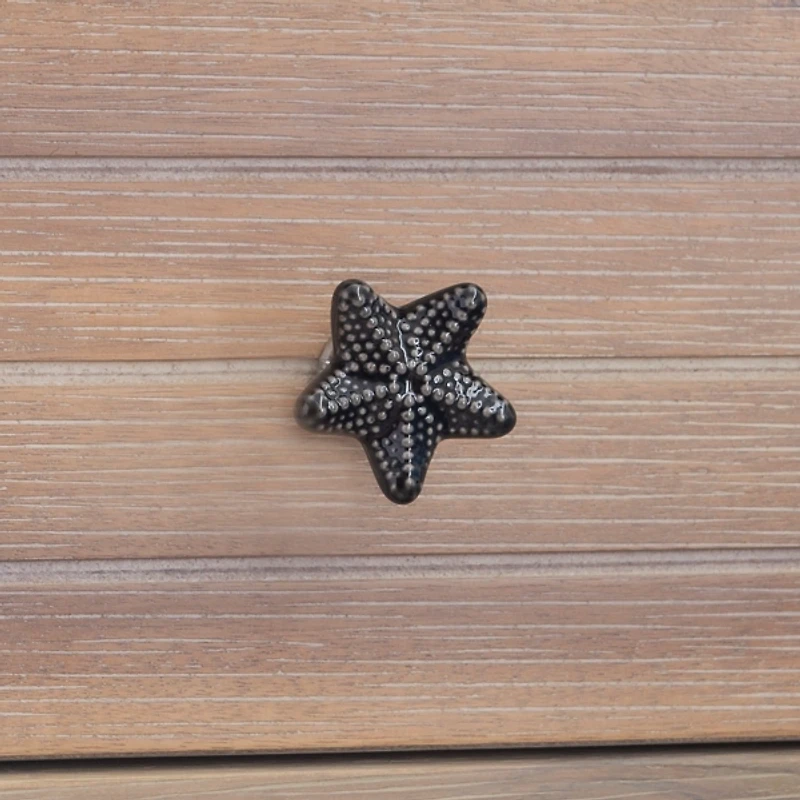 Natural Wood Coastal Compact Accent Table