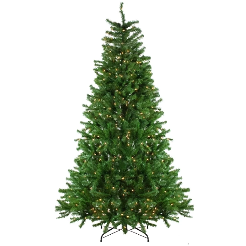 7.5 ft. Clear Lit Waterton Spruce Christmas Tree