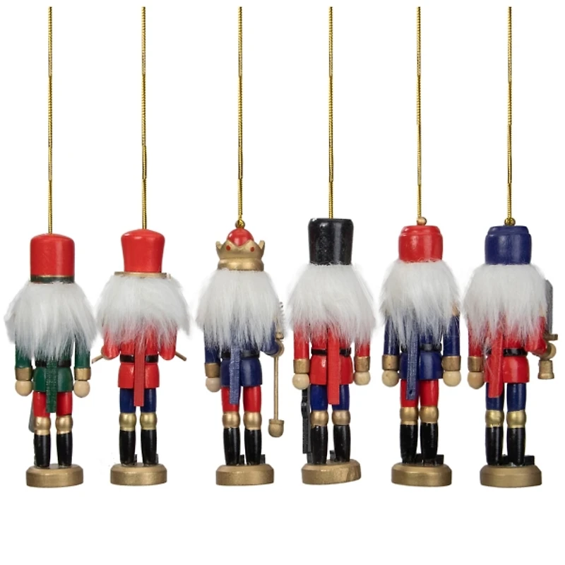 Nostalgic Nutcracker Ornaments, Set of 6