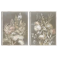 Delicate Bunch 2-pc. Framed Canvas Art Set