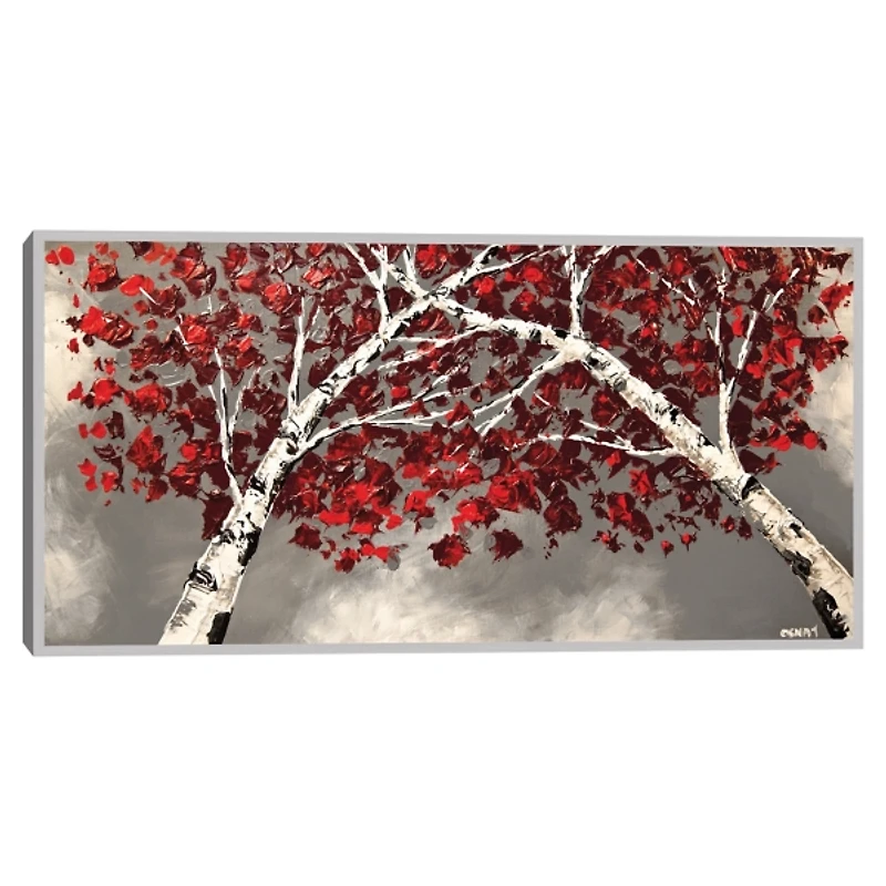 Reach I Framed Canvas Art Print