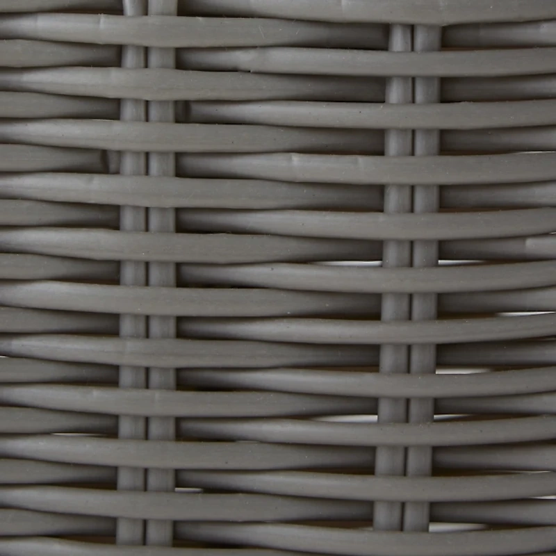 Gray Woven Bone Shaped Basket, 24 in.