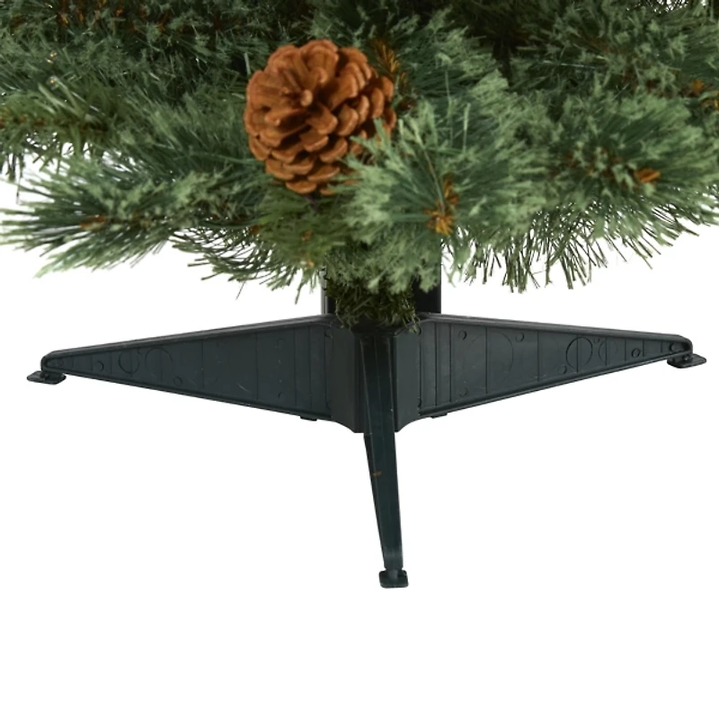 3 ft. Pre-Lit Mountain Pine Christmas Tree