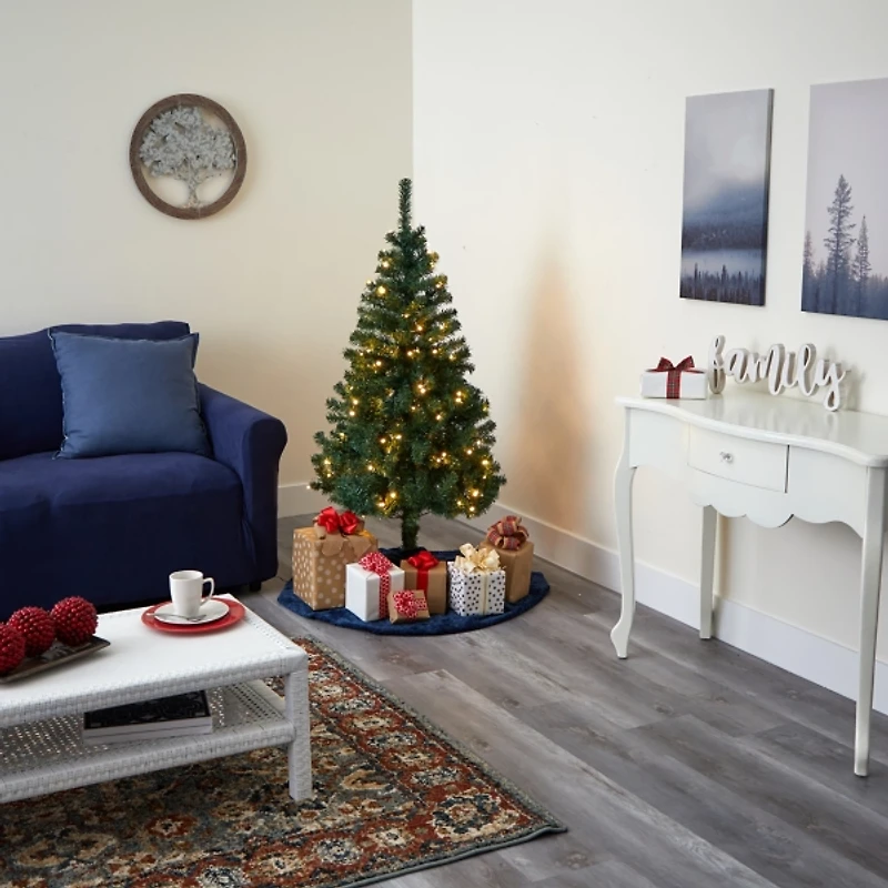 4 ft. Pre-Lit Northern Pine Christmas Tree