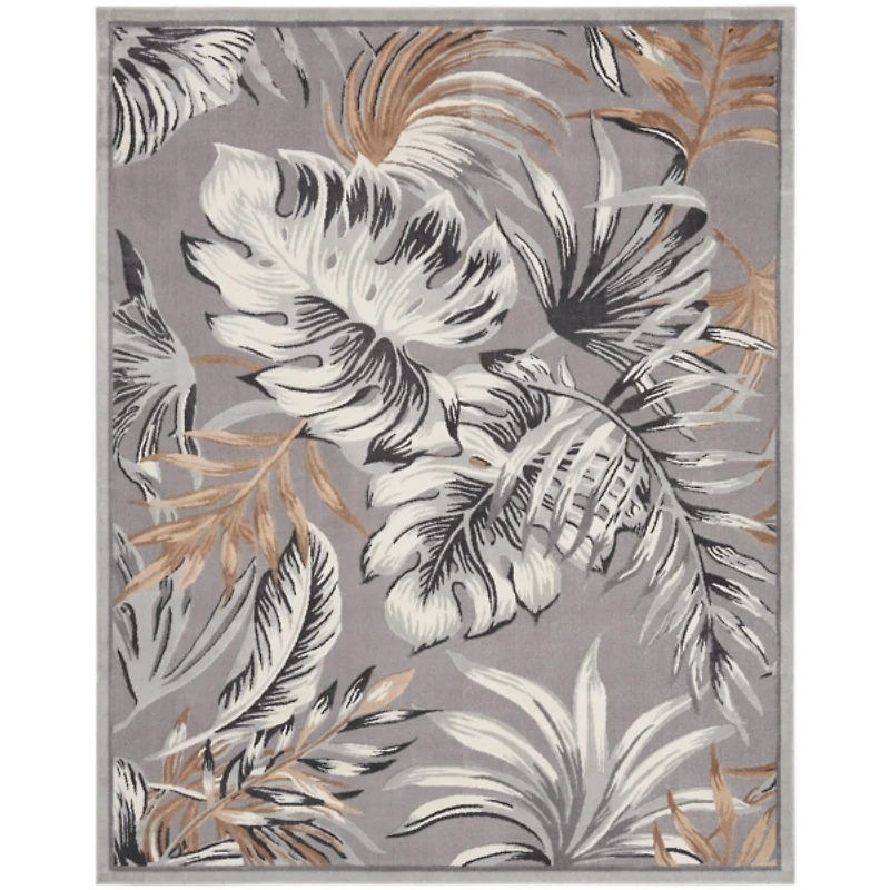 Grand Leaf Coastal Area Rug