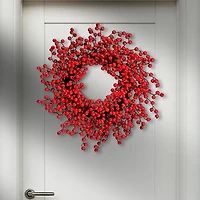 Red Berry Outdoor Wreath