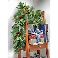 Cedar and Bayleaf Pinecone Garland