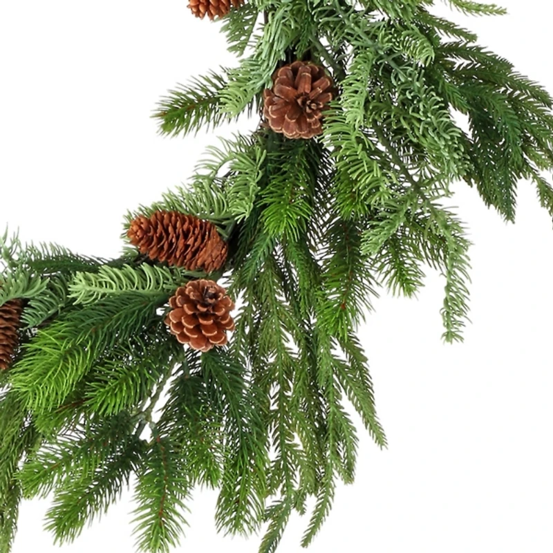 Real-Touch Norfolk Pinecone Wreath