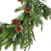 Real-Touch Norfolk Pinecone Wreath