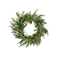 Real-Touch Norfolk Pinecone Wreath