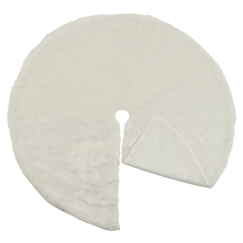 White Snow Fur Tree Skirt