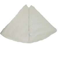White Snow Fur Tree Skirt