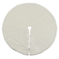 White Snow Fur Tree Skirt