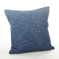 Blue Ombre Down Filled Square Throw Pillow
