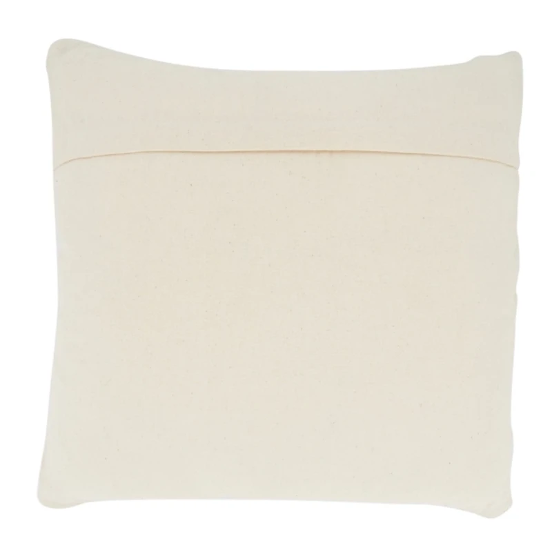 Black and Ivory Moroccan Textured Pillow