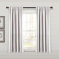 Farmhouse Stripe Curtain Panels