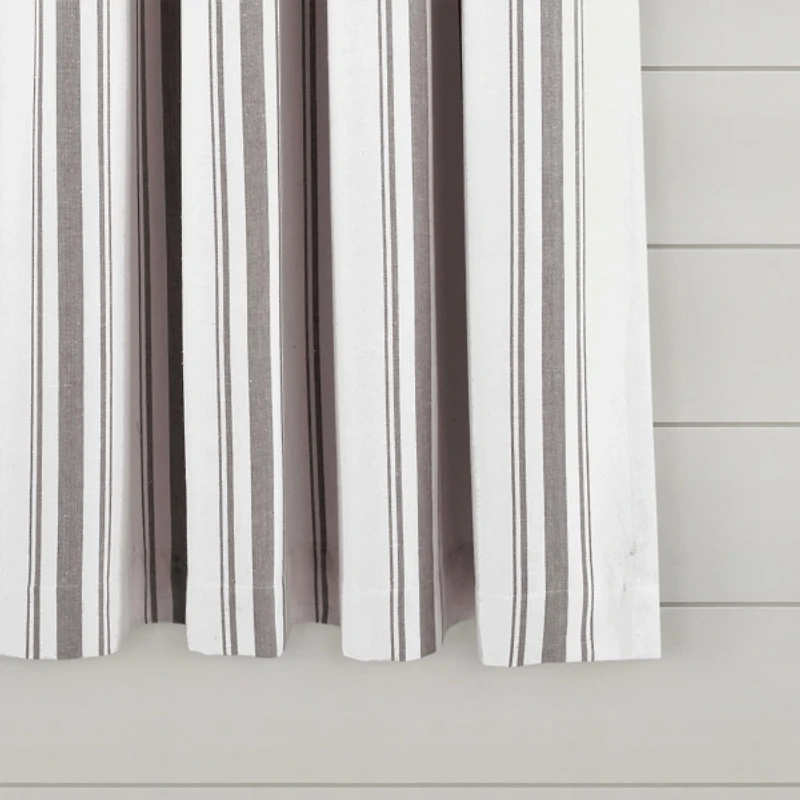 Farmhouse Stripe Curtain Panels