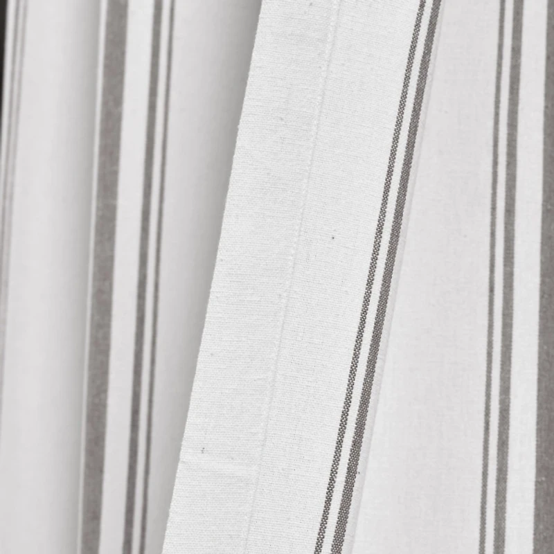 Farmhouse Stripe Curtain Panels
