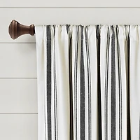 Stripe Farmhouse Curtain Panel Set