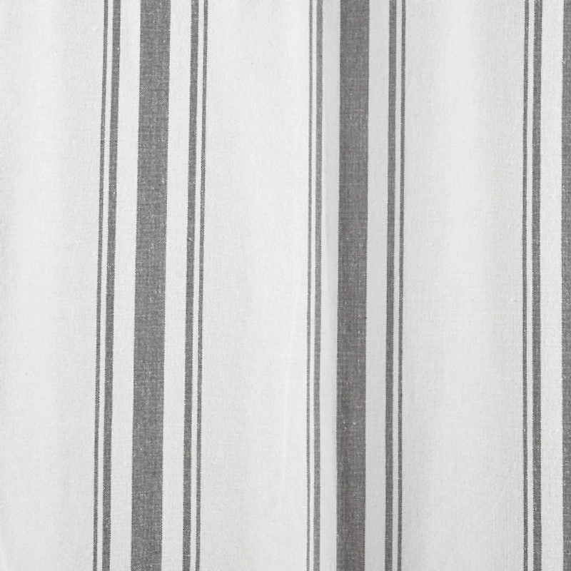 Stripe Farmhouse Curtain Panel Set
