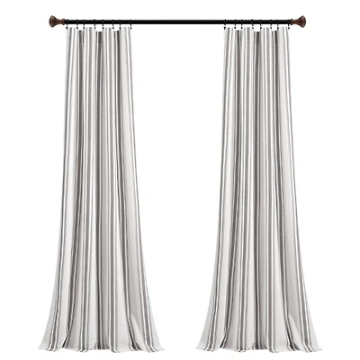 Stripe Farmhouse Curtain Panel Set