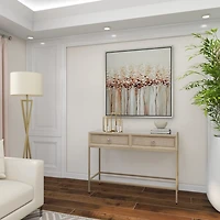 Golden Geometric 3-pc. Decorative Lantern Set