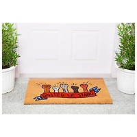 Outdoor United We Stand Patriotic Doormat