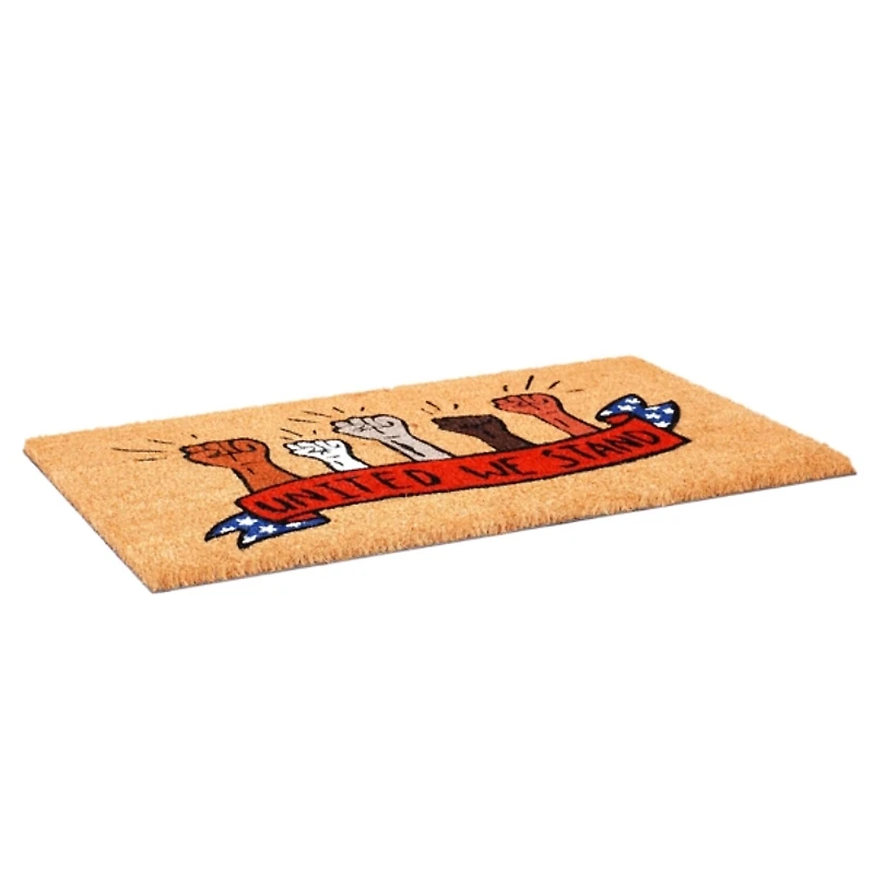 Outdoor United We Stand Patriotic Doormat