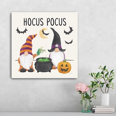 Hocus Pocus Gnome Halloween Wall Plaque