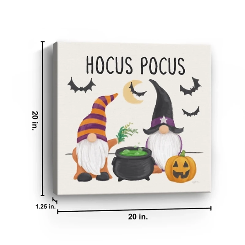 Hocus Pocus Gnome Halloween Wall Plaque