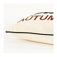 Fall Breeze Autumn Leaves Harvest Throw Pillow