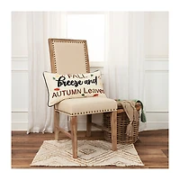 Fall Breeze Autumn Leaves Harvest Throw Pillow