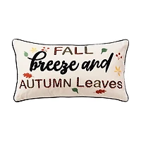 Fall Breeze Autumn Leaves Harvest Throw Pillow